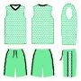 Picture of Basketball Kit Style 554 Custom