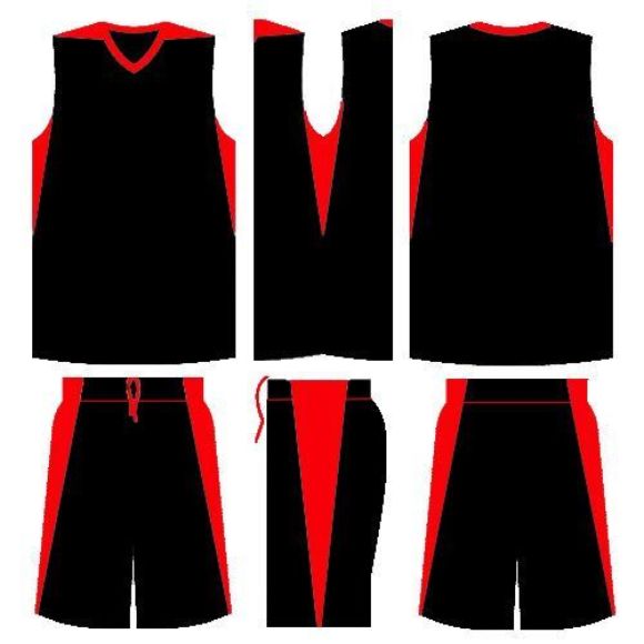 Picture of Basketball Kit Style 523 Blank