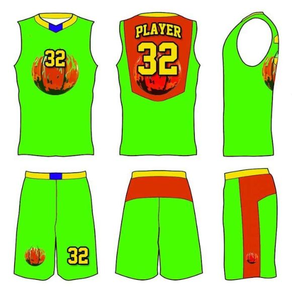 Picture of Basketball Kit Style 556 Custom